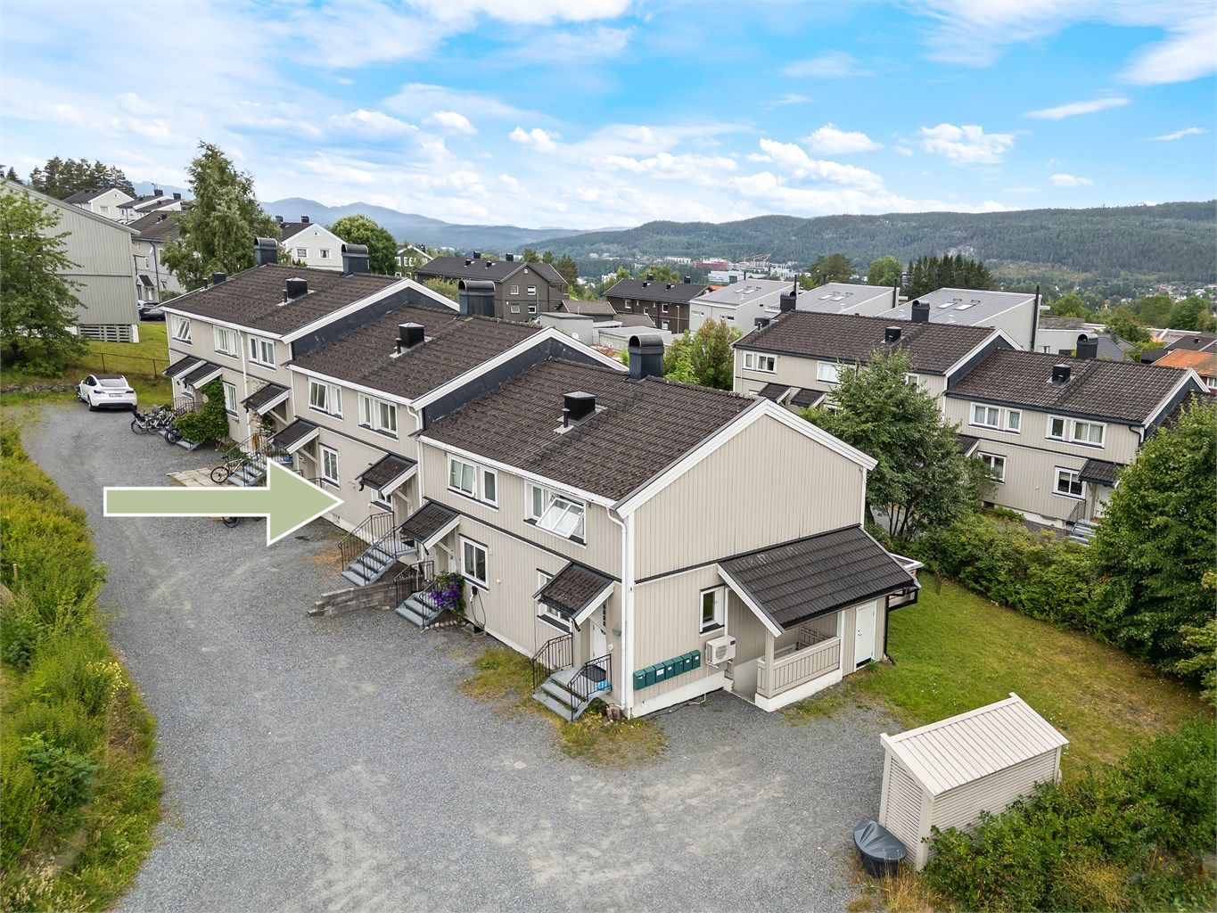 Mulighet for leie av garasjeplass (etter ansiennitetsliste).
