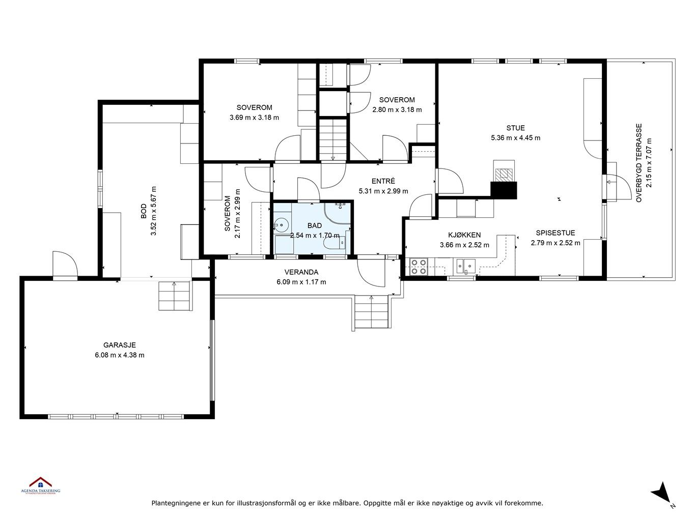 Plantegning 1.etasje