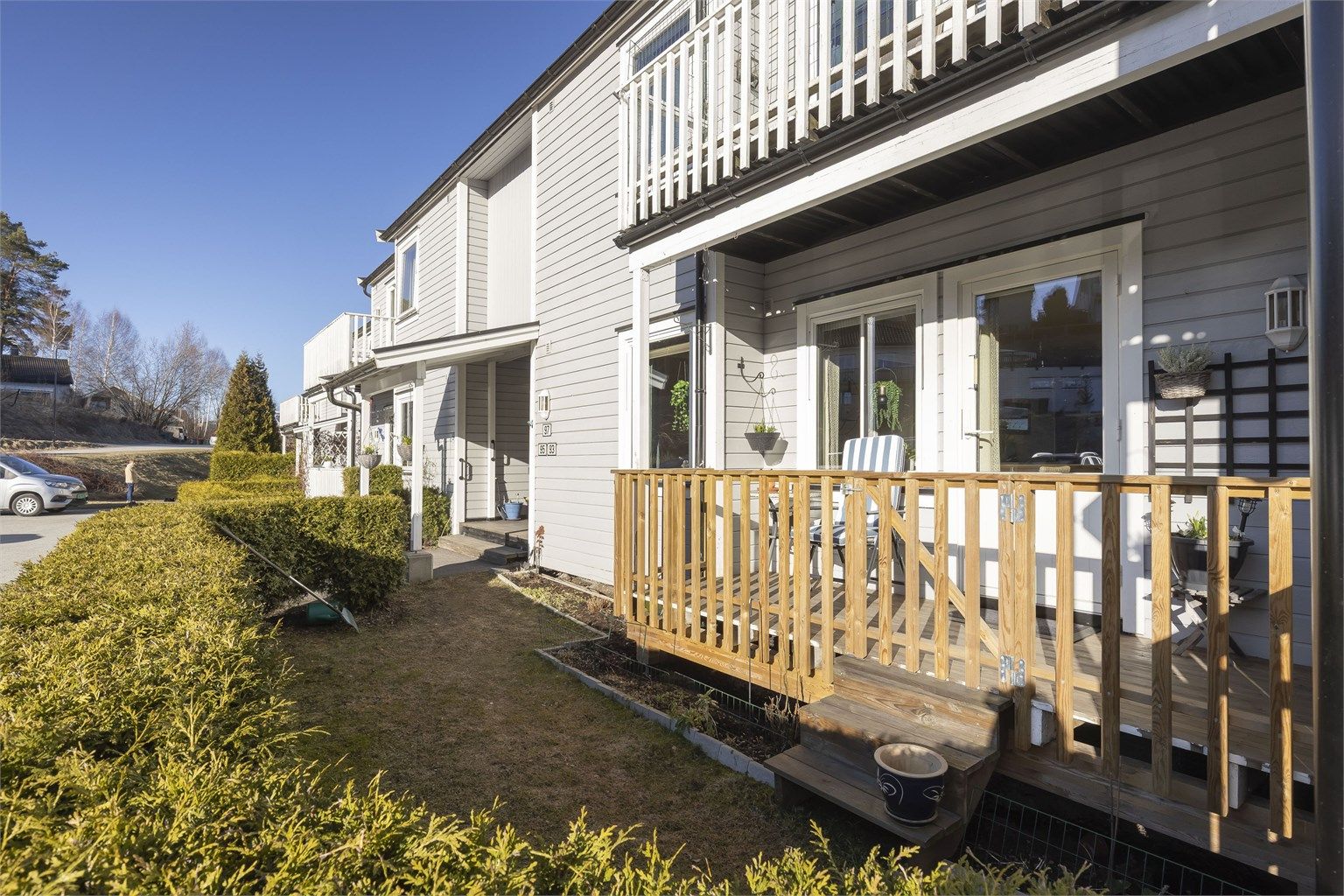 Praktisk og enkel tilgang til liten hagedel