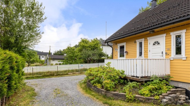 Boligen ligger flott til i et rolig og attraktivt boligområde på Grefsen. Foto: Petter Tanum Larsen