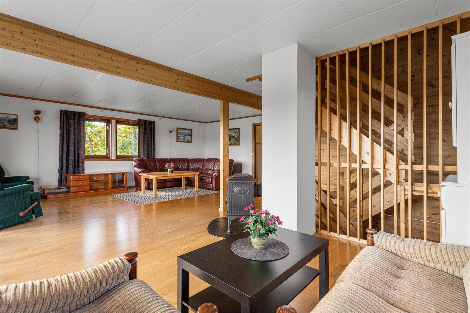 Plass til sofagruppe