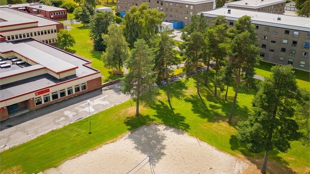 Umiddelbar nærhet til barnehage, skoler (1.-10.), matbutikk og idrettsanlegg
