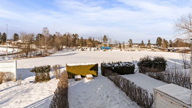 Utsikten fra det ene soverommet.