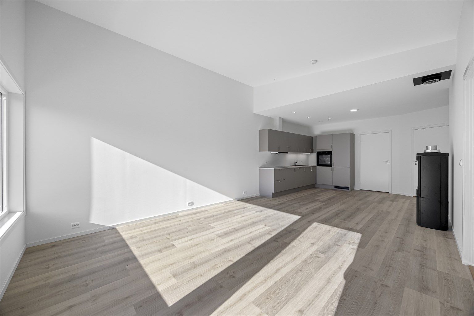 Pipa blir ferdig montert til overtagelse.