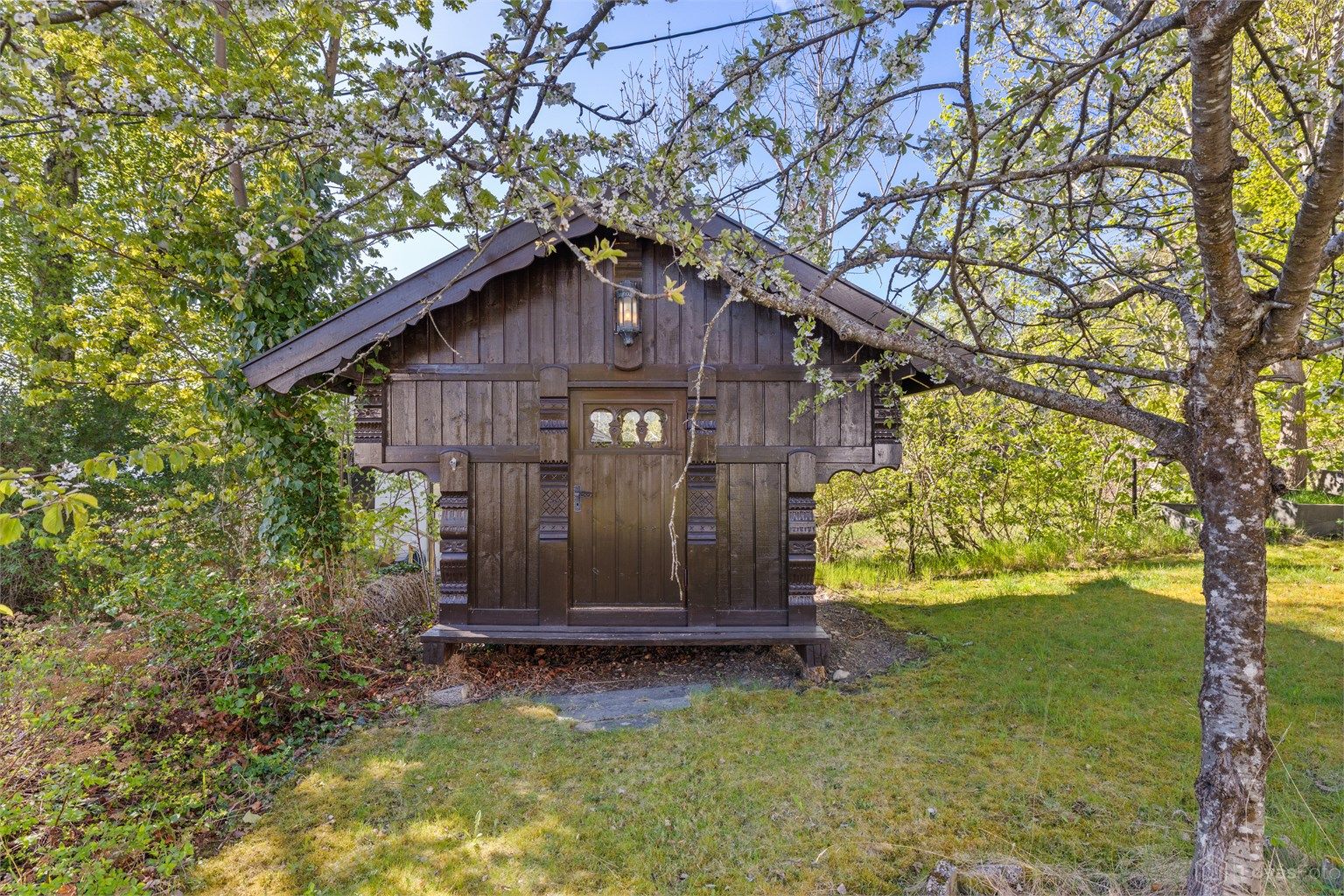 Utebod  i hagen