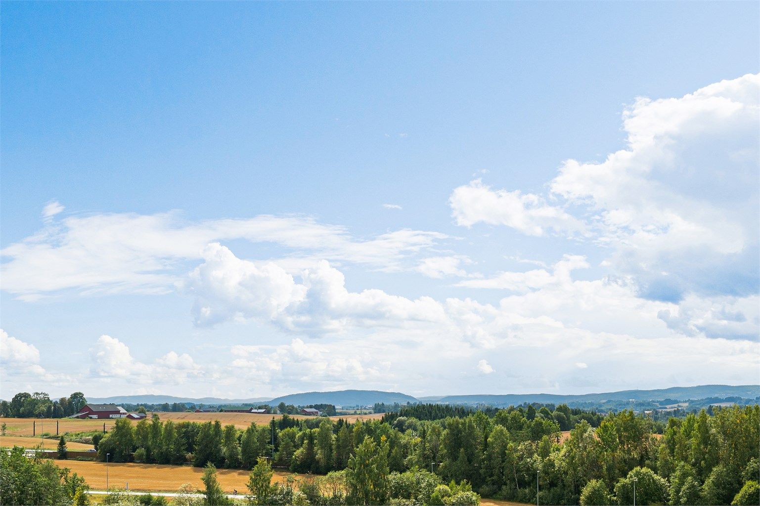 Utsikt fra balkongen