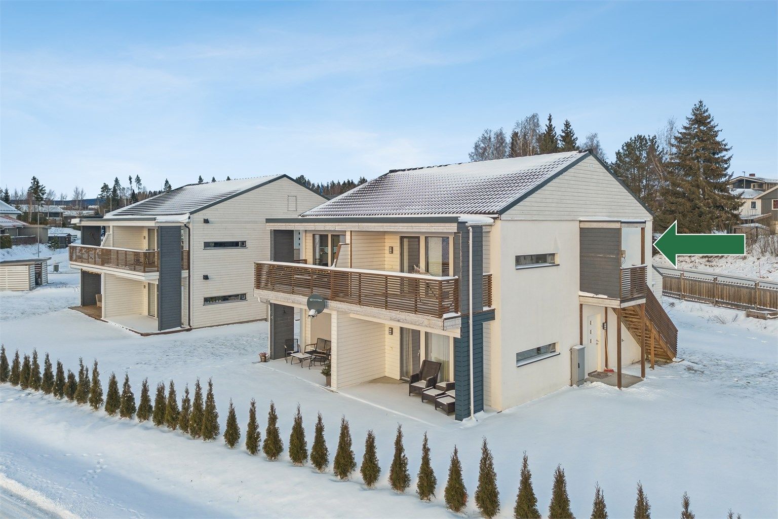 Velkommen til Østre Nordrehovskogen 1C - En lettstelt og tiltalende eierleilighet fra 2017. 