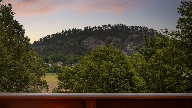 Utsyn fra terrasse
