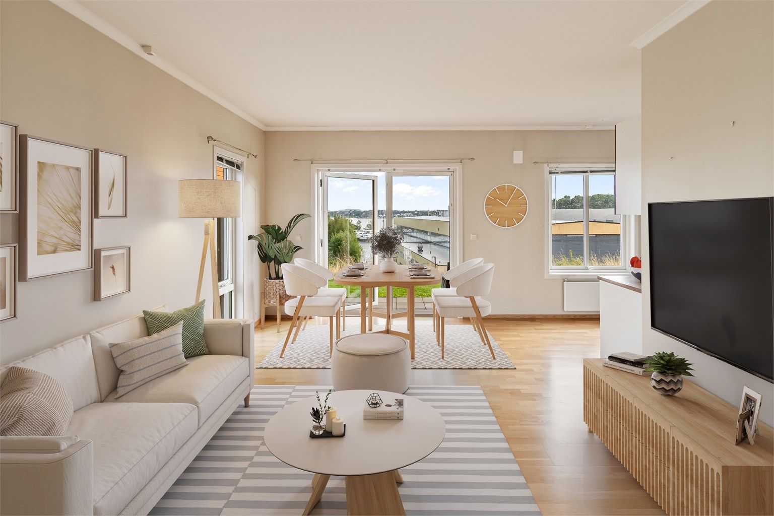 Med leiligeheten følger utvendig bod, samt carport 