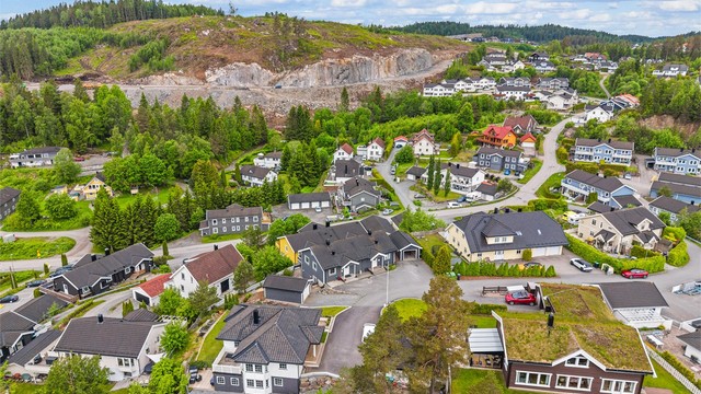 Området er vurdert som godt egnet for barnefamilier.