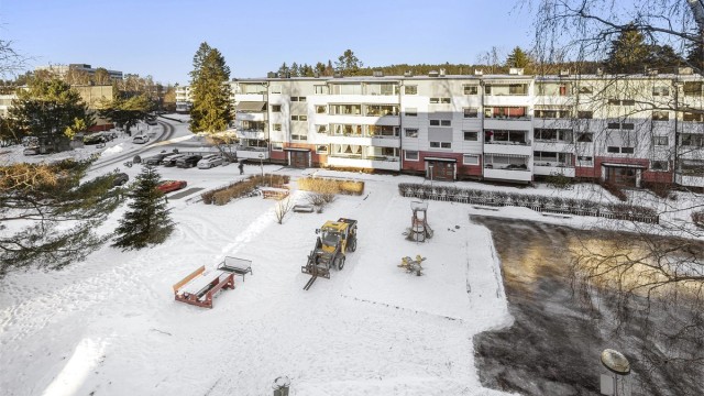 Utsyn fra soverommene.