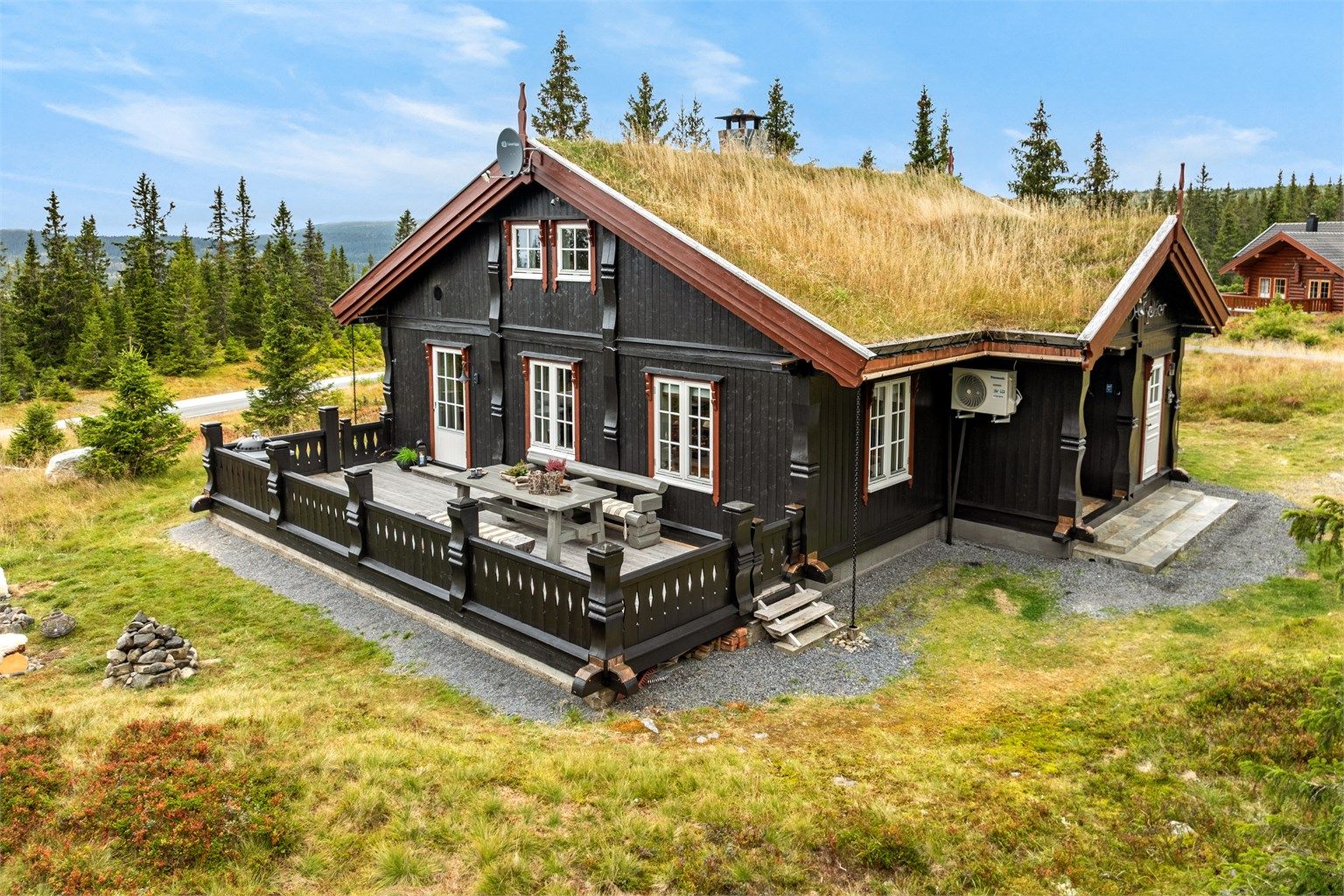 Flott hytte fra 2005 med gode kvaliteter