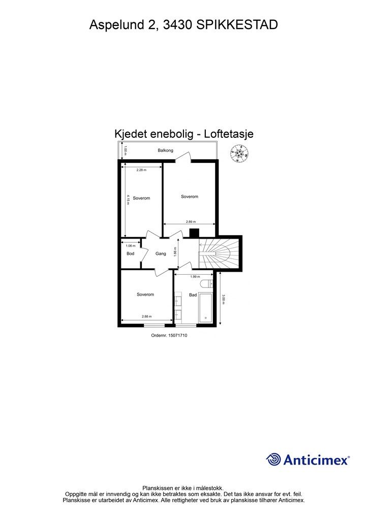 Plantegning 2.etasje 