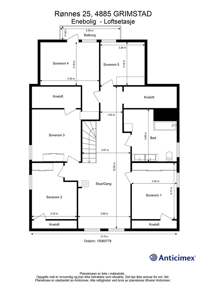 Plantegning 2. etasje