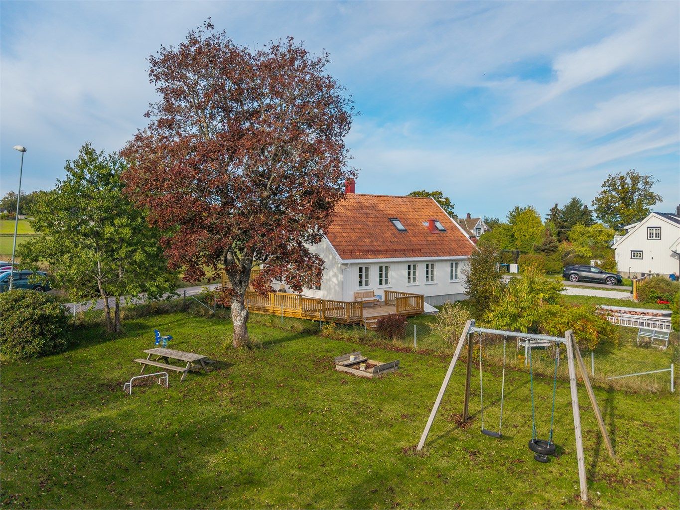 Området er svært barnevennlig!