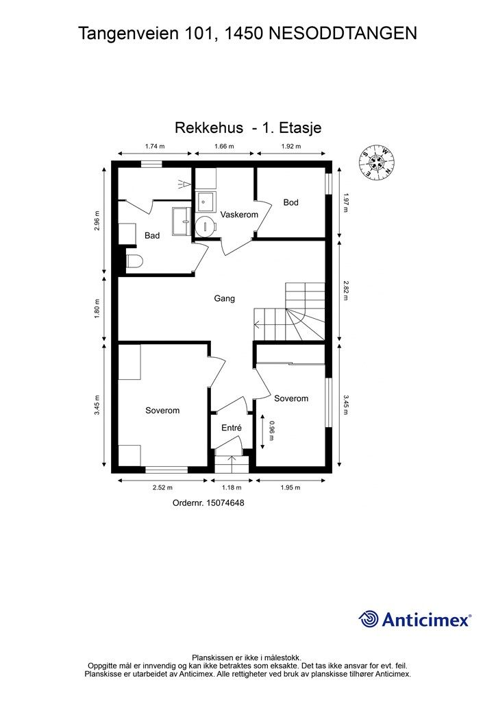 Plantegning 1. etasje