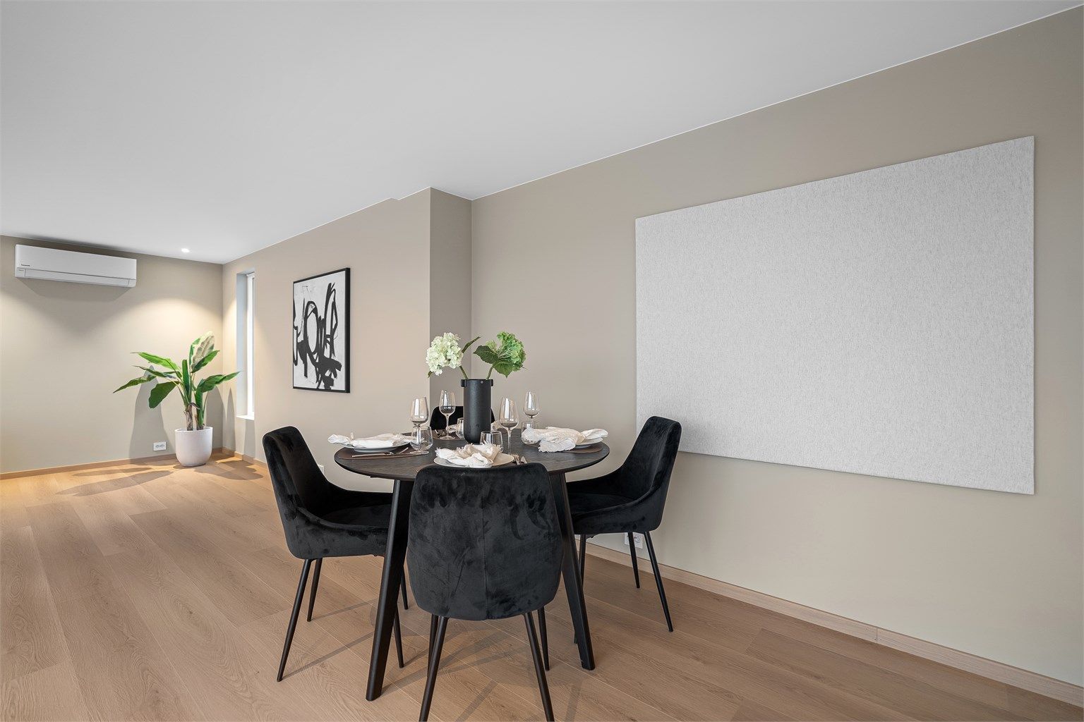 Plass til en koselig spisegruppe