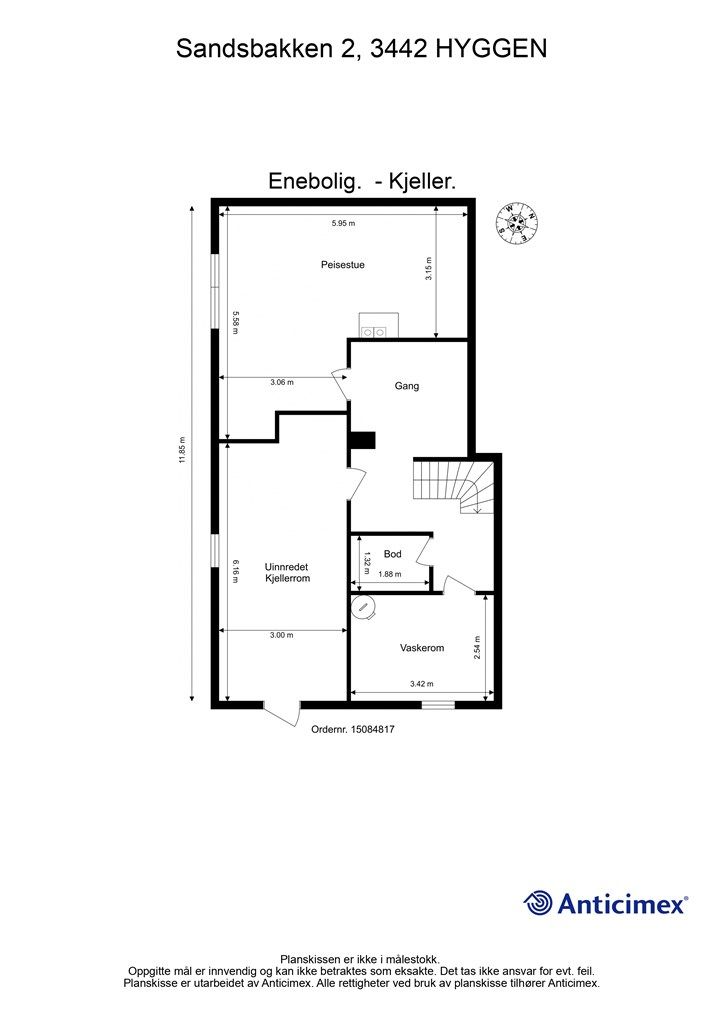 Plantegning U.etg