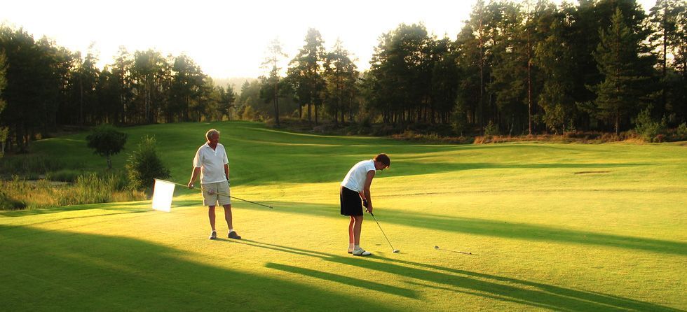 Få min kjøring til Kjekstad golfbane - 18 hulls bane 