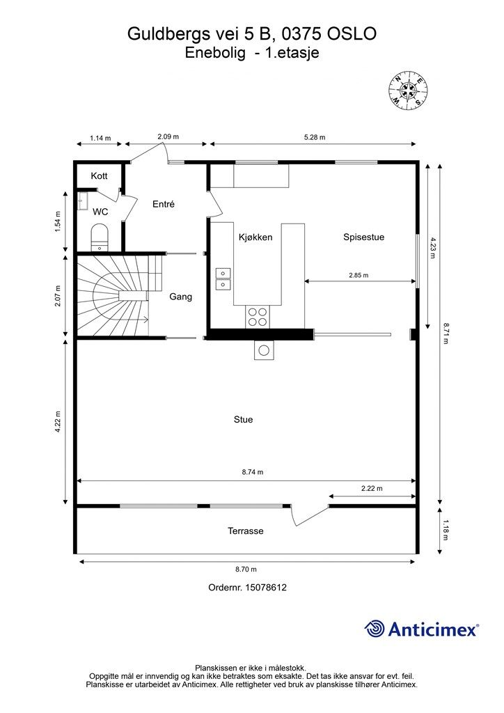 Plantegning- 1.etasje.