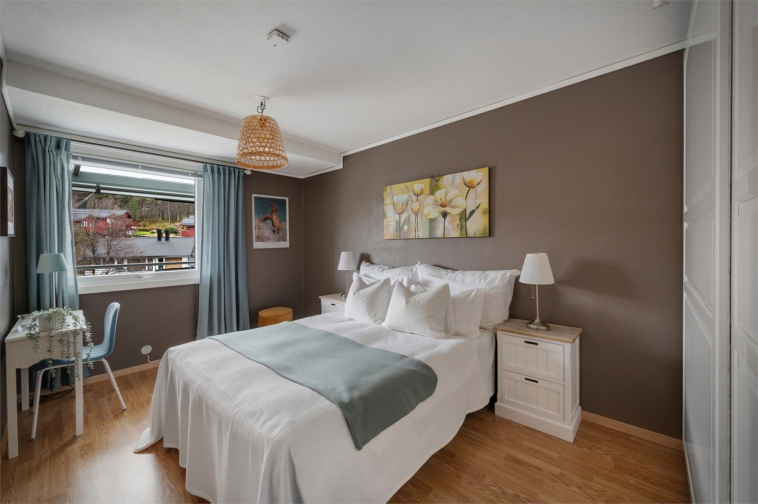 Soverom av behagelig størrelse