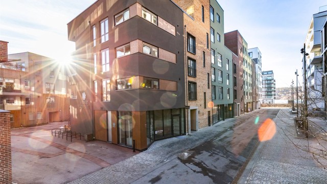 På Støperiet kan du bo i moderne og fremtidsrettede omgivelser, midt i den bydelen Verket.