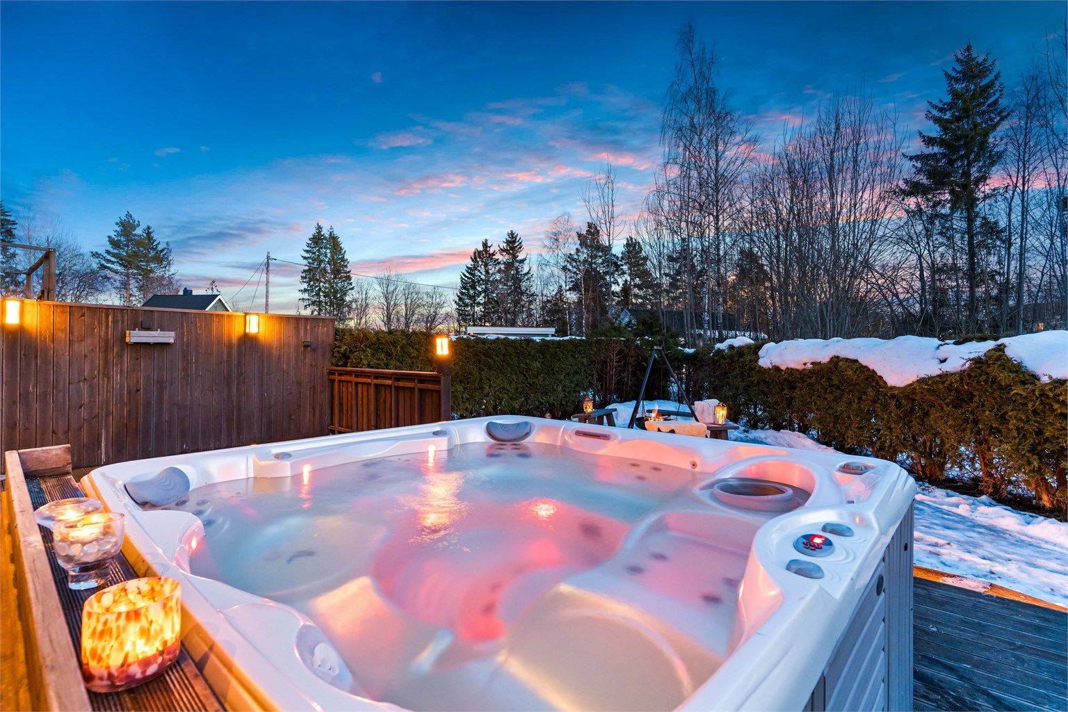 Boblebad følger handelen. 