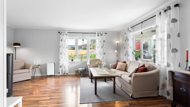 Plass til sofagruppe