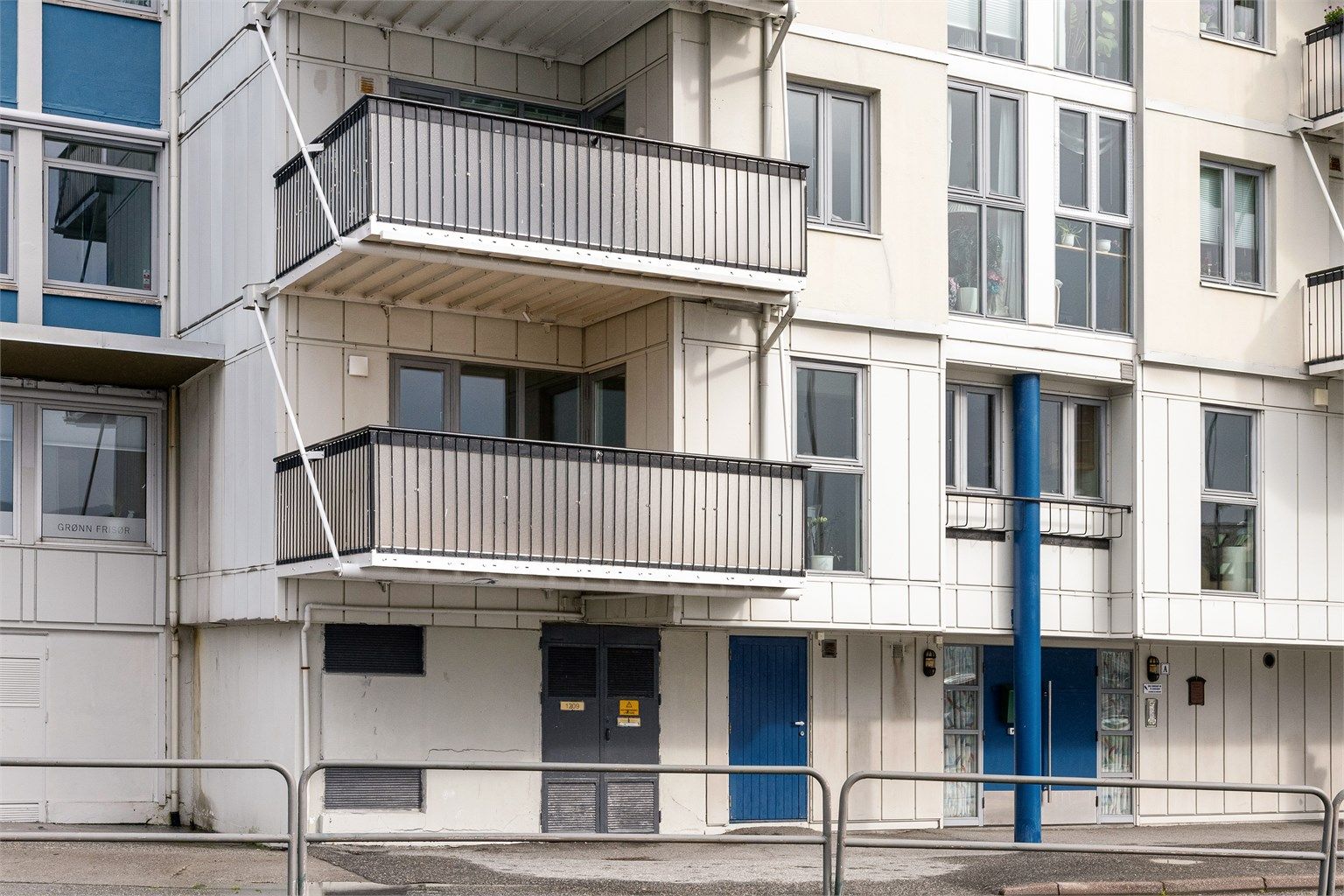 Leiligheten er beliggende i første boligetasje