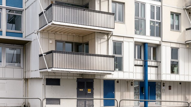 Leiligheten er beliggende i første boligetasje