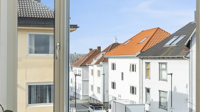 Koselig utsikt til Storhaug-gatene