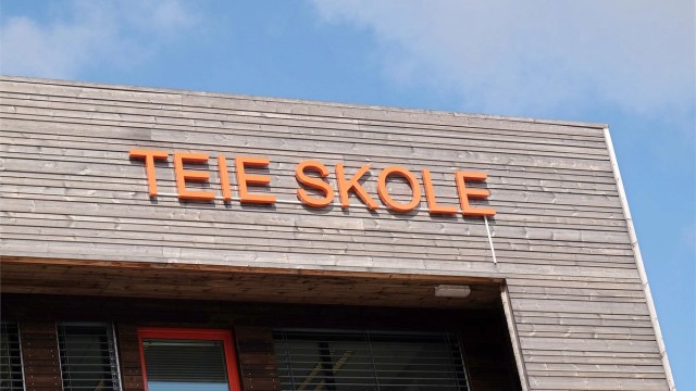 Området har kort vei til flere skoler, blant annet Teie skole (1-7 kl.).