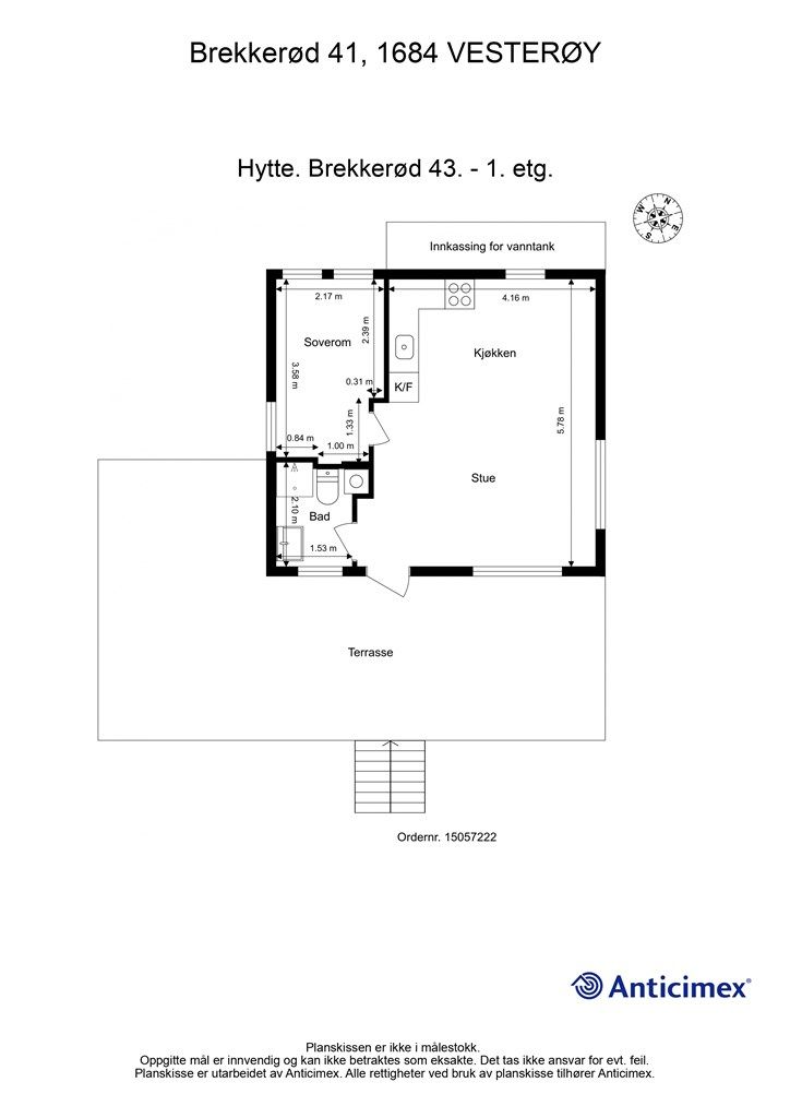 Plantegning - Brekkerød 43