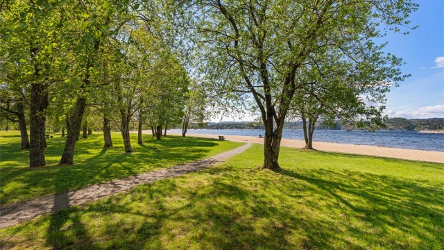 Området passer flott til deg som ønsker nærhet til hyggelig grøntareal.