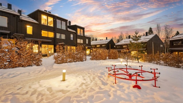 Sameiet har hyggelig fellesarealer