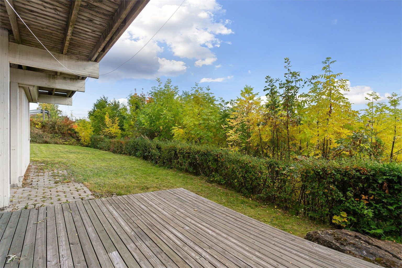 Terrasseplatting på 23 kvm