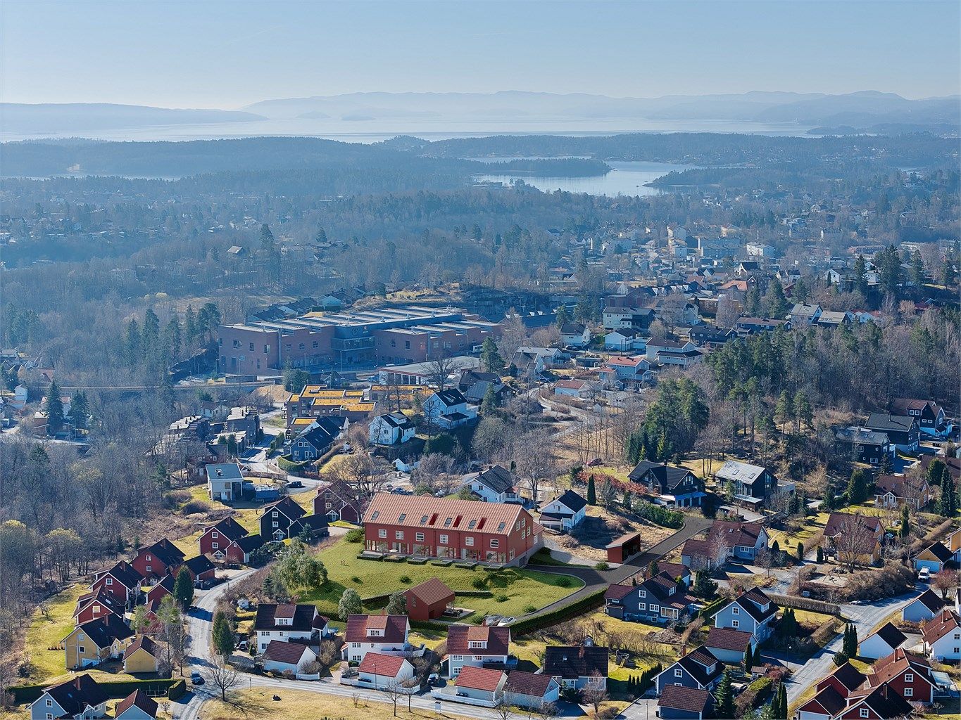 Velkommen til Neslia 48 - et nytt boligprosjekt på en av Bærums vakreste og eldste eiendommer (3d bilder er ment som en illustrasjon. Avvik vil forekomme)