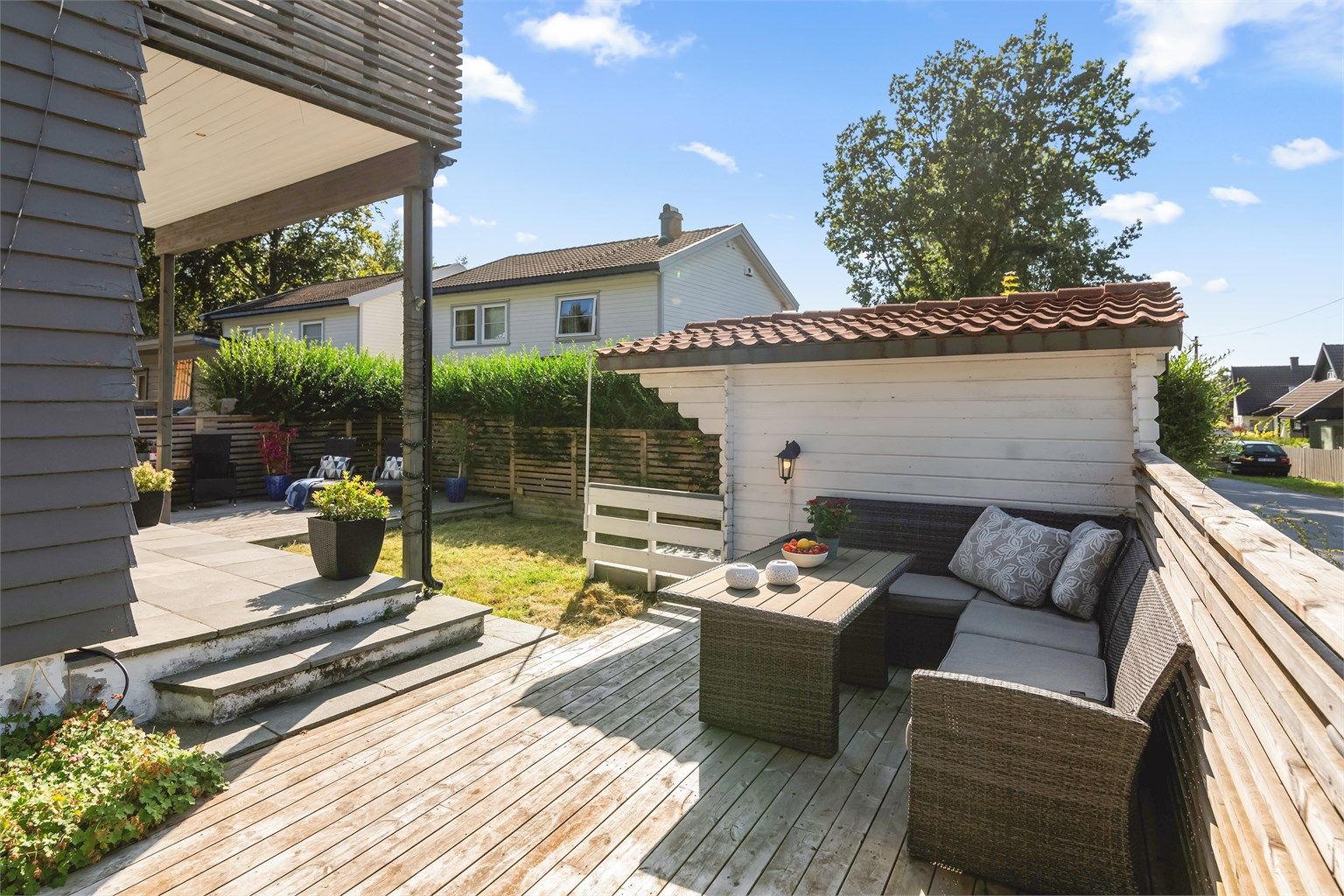 Her er det plass til flere store og små møbelgrupper