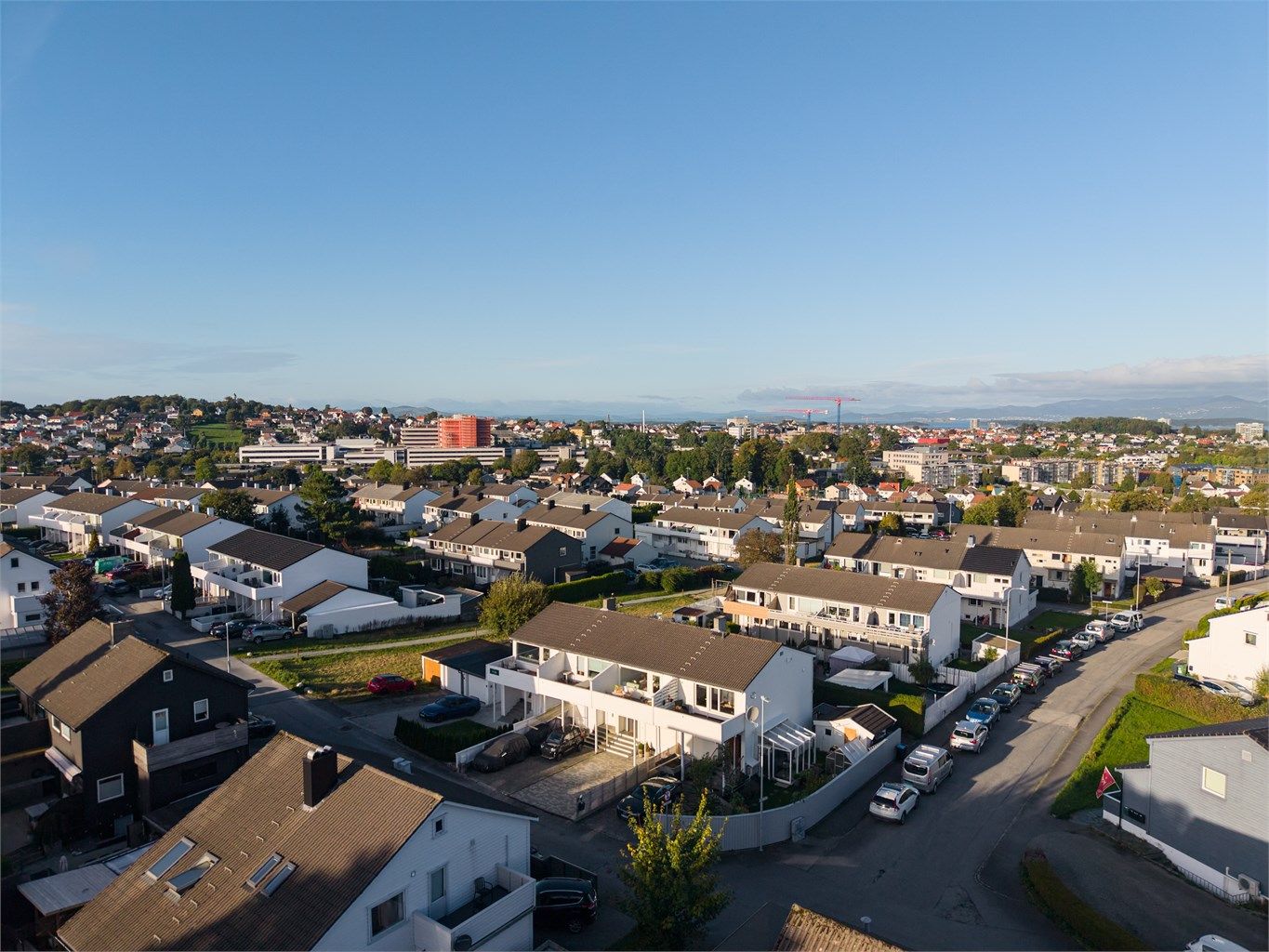 Barnevennlig område. 