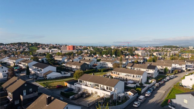 Barnevennlig område.