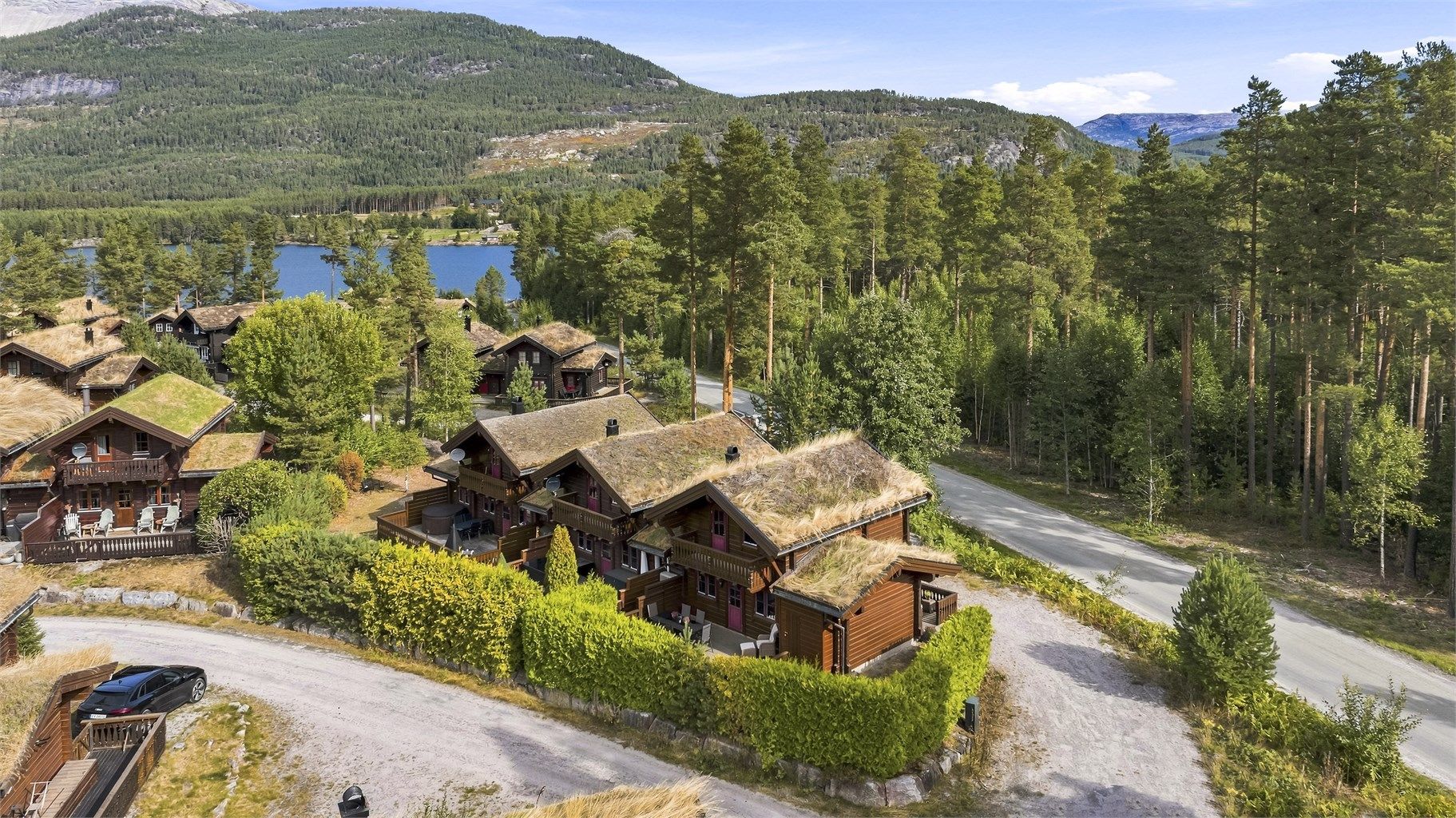 Beliggende i Vrådal Panorama, kun 300 meter fra nærmeste alpinbakke.
Foto: Fotograf Magik