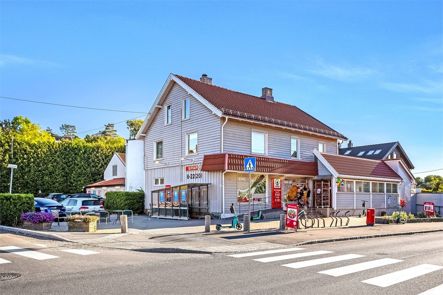 Nærhet til lokal matbutikk i Vårveien