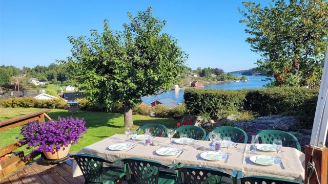 Sommer ved sjøen... (privat bilde).