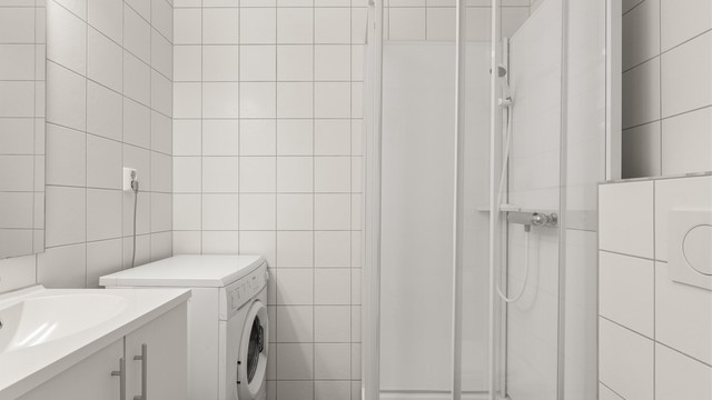 Bad med opplegg for vaskemaskin