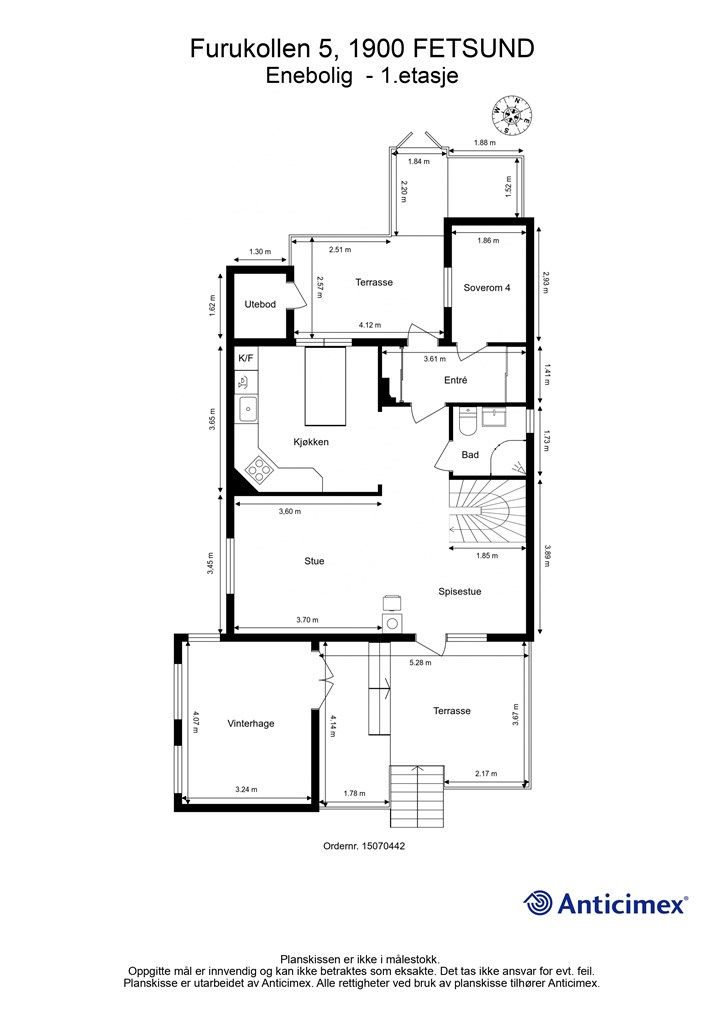 Plantegning 1.etasje