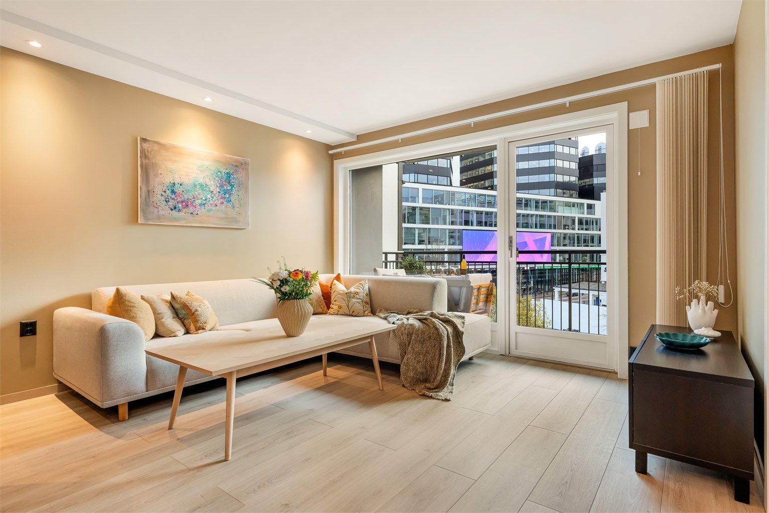 - Leiligheten har god planløsning og er romslig med sine 67 kvm. Det er gulvarme i alle rom - 