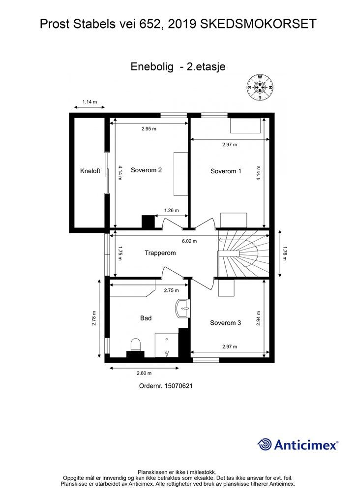 Plantegning 2. etasje 