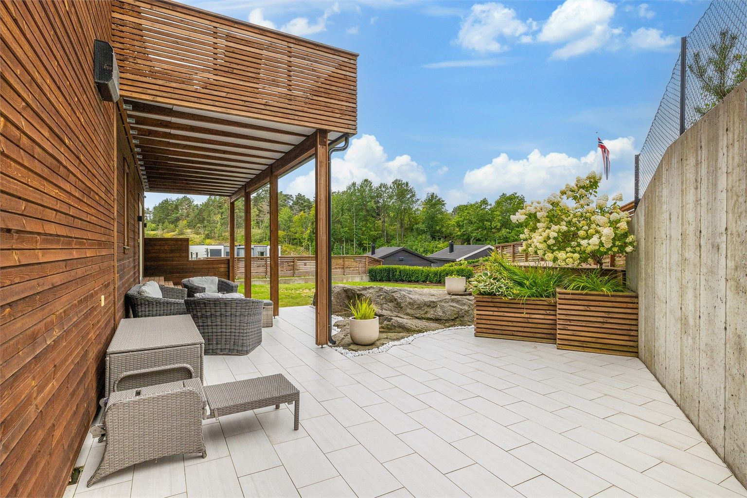 Lettstelte utearealer 