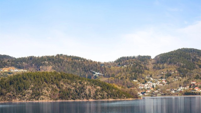 Nærheten til sjøen gir flotte tur- og rekreasjonsmuligheter året rundt.