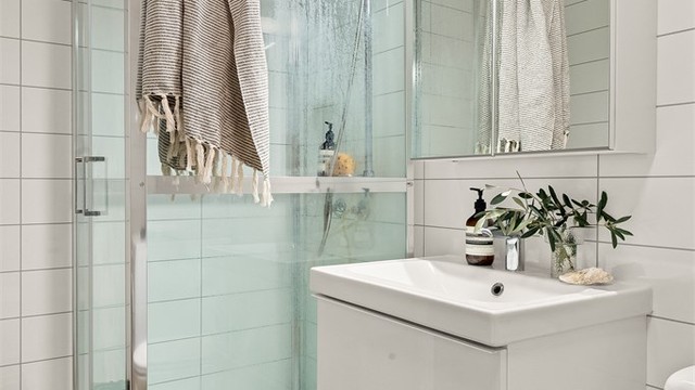 Mekanisk avtrekk og opplegg for vaskemaskin.